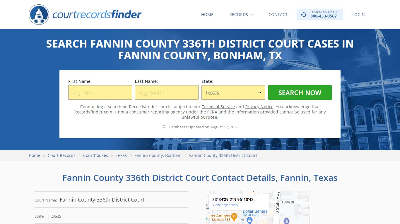 Fannin County 336th District Court Case Search - Fannin ...